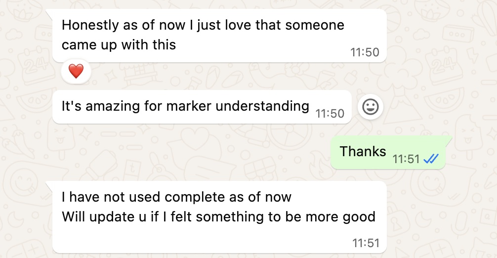 User feedback: love that someone came up with this